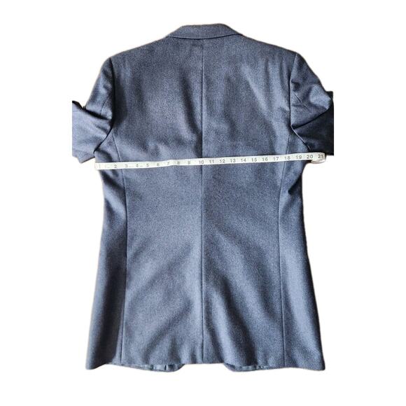 Yves Saint Laurent YSL Designer Navy Wool Blazer Sport Coat Men's Size 40R - Picture 8 of 10